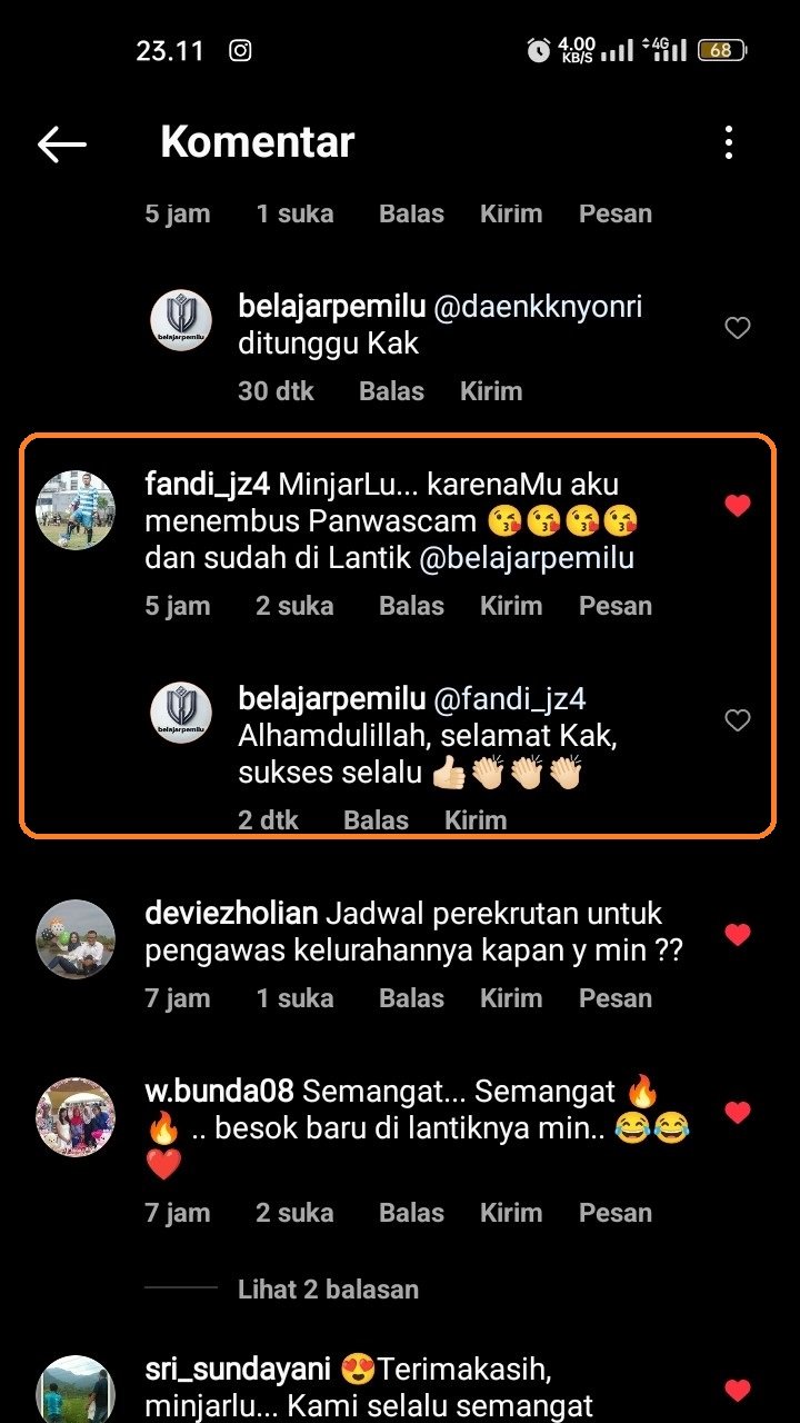 Testimoni Belajar Pemilu