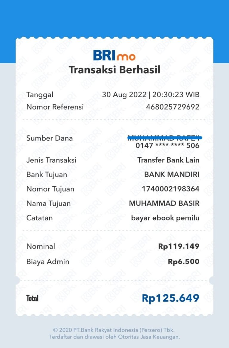 Transfer Belajar Pemilu